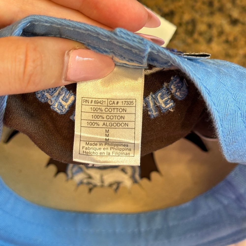 Vtg Memphis Grizzlies Hat Reebok Fitted M Brown Blue NBA Dead Stock New - Picture 10 of 11